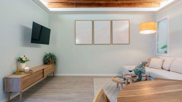 Moderne Wohnung mit Terrasse zur Miete im Zentrum von Palma de Mallorca