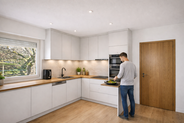 ERDGESCHOSS - KÜCHE | NACHHER (KI)