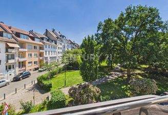 Ausblick vom französischen Balkon