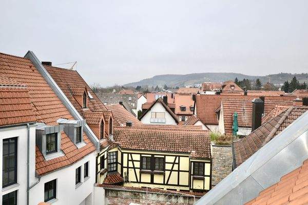 Balkonblick Richtung Weinberge