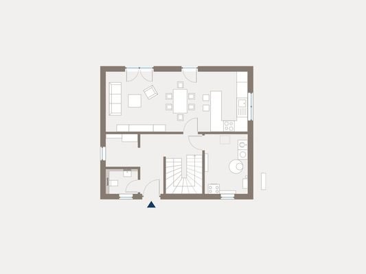 Home 1 möglicher Mustergrundriss Obergeschoss