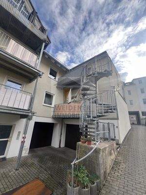 Ansicht Zugang zur Wohnung