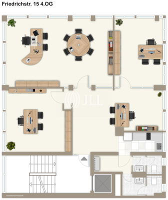 Grundriss 4. Obergeschoss (möb
