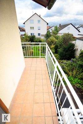 Weitläufiger Balkon