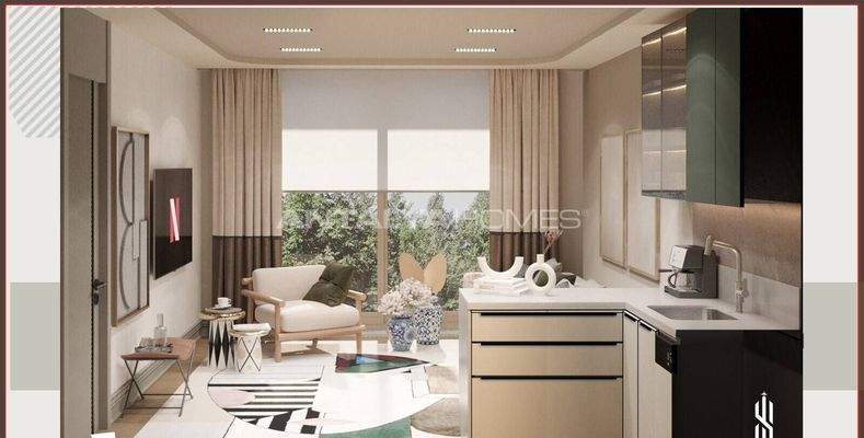 Flats in Complex with Ideal Location Antalya Altintas