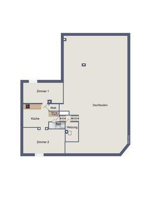 Grundriss Dachgeschoss