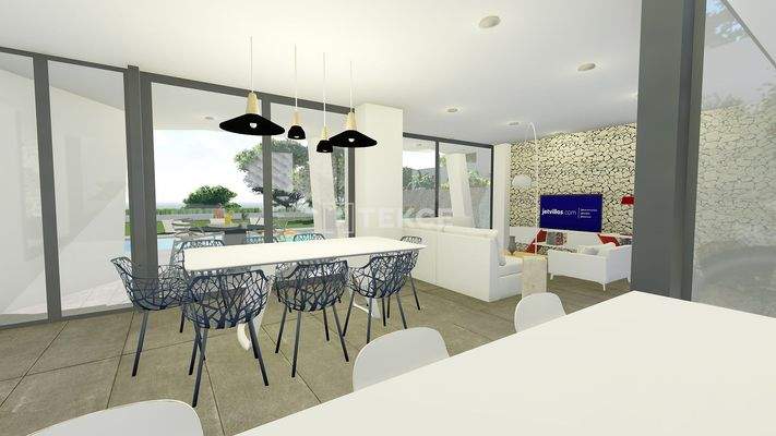 Elegant Sea View Home with Pool in Calpe Alicante