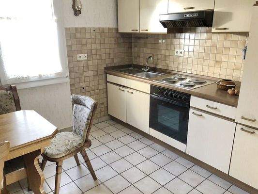 Wohnküche im Erdgeschoss