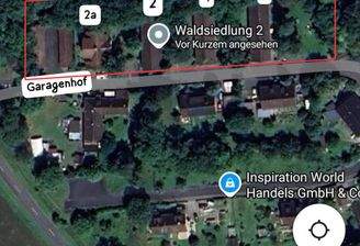 4 Häuser, Garagenhof, Bauplatz und Natur