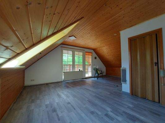 Zimmer 3 Dachgeschoss, Ansicht II