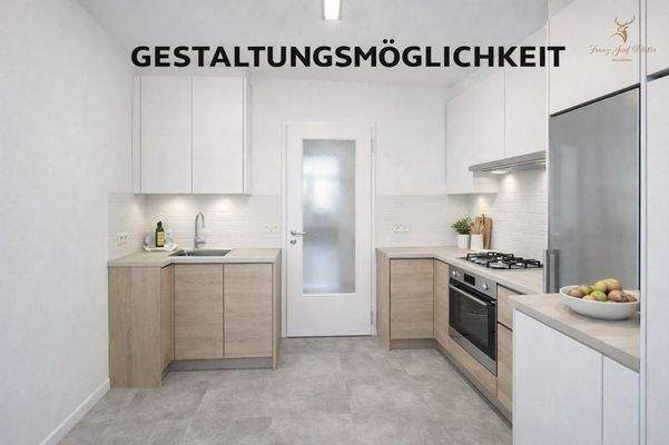 KI erstellte Küche Gestaltungsmöglichkeit Beispiel