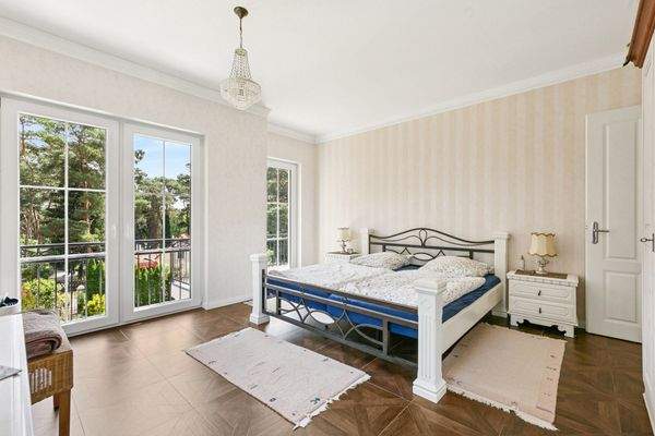 Schlafzimmer 3 mit Balkon