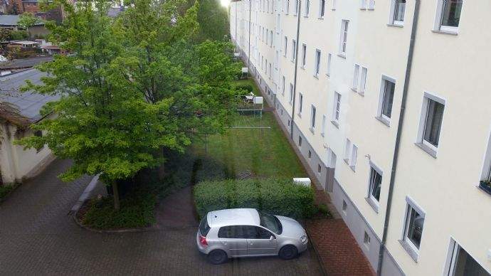 Blick aus dem Küchenfenster