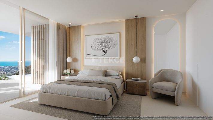 Luxury Apartments in a Complex with Panoramic Views in Málaga