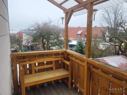 Hinteres Haus - Balkon