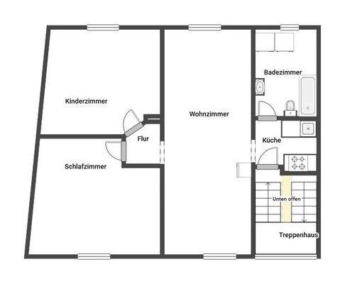 Grundriss 2. Etage