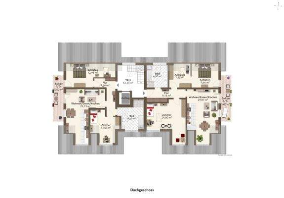 gesamtes Dachgeschoss