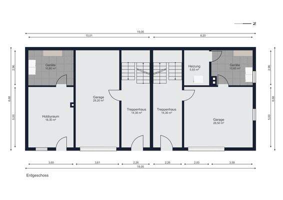 Grundrisse Erdgeschoss 