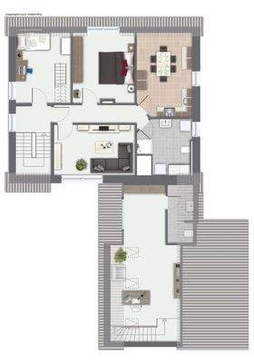 Grundriss Obergeschoss