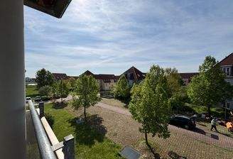 Ausblick vom Balkon.