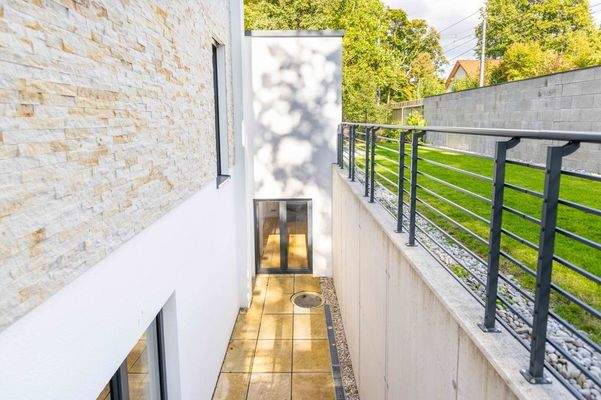 Blick in den Lichtgarten