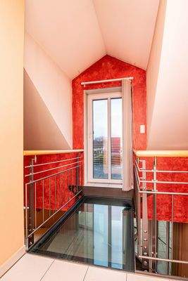 OG Glasübergang Dachterrasse 