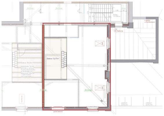 Grundriss 4.3 Galerie