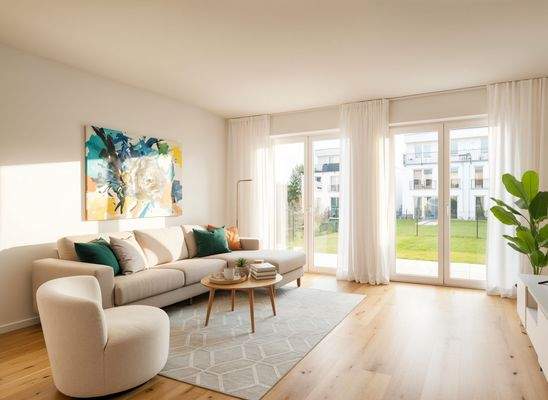 Visualisierung Wohnzimmer