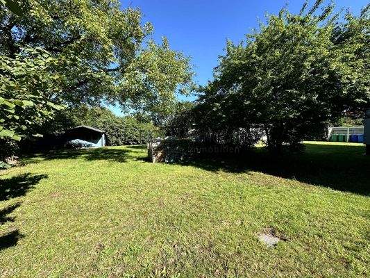 Grundstück von Süden