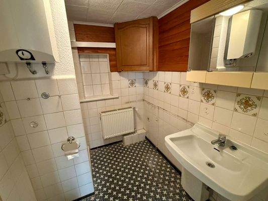 Duschbad im Erdgeschoss