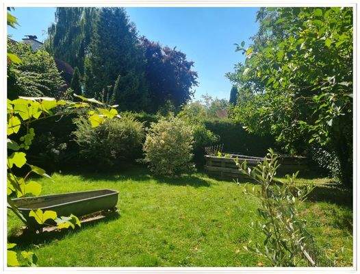 Herrlich grüner Garten!