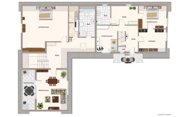 Grundriss Obergeschoss