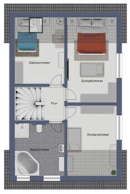Grundriss 1. Obergeschoss 
