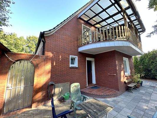 rückwärtiger Eingang