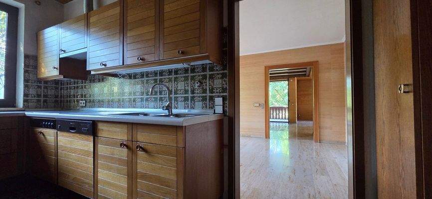 Küche Durchblick bis Wohnzimmer