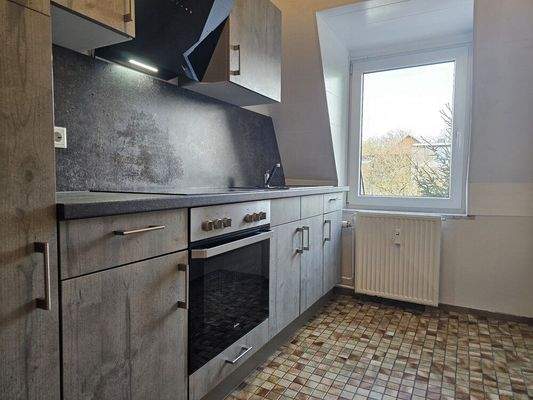 Küche mit EBK, Haus 17, DG-WHG rechts, Bild 1