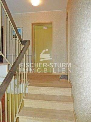 Gepflegtes Treppenhaus