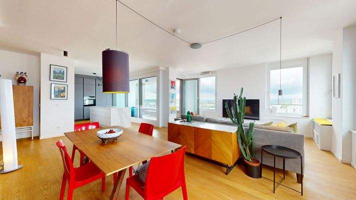 Wohn-/ Essbereich Ansicht II