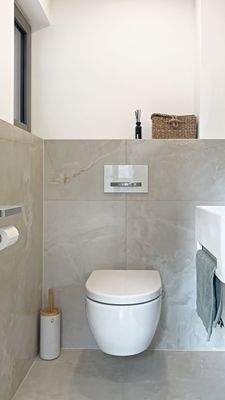 Gäste-WC mit Tageslicht