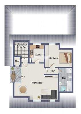 Grundriss Dachgeschoss