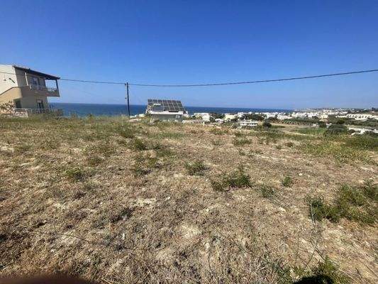 Kreta, Sfakaki: Grundstück mit herrlichem Meerblick zu verkaufen