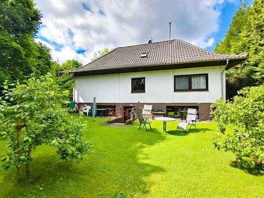 Gebäuderückseite