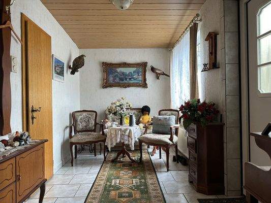 Hauseingang/Garderobe im EG (Anbau)