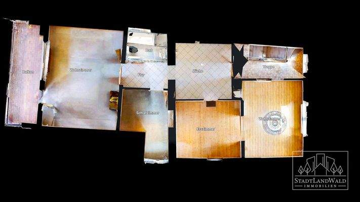 OG - schematischer Grundriss