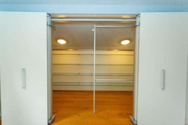 Begehbare Kleiderschrank