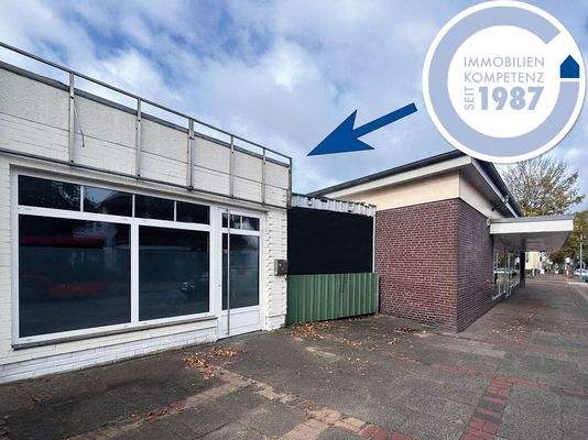 Blick auf die Gewerbeeinheit 