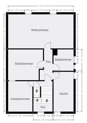 Grundriss - 1. Dachgeschoss