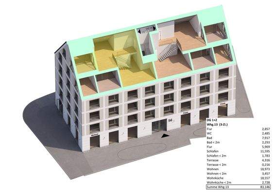 DG 1+2, Wohnung Nr. 13