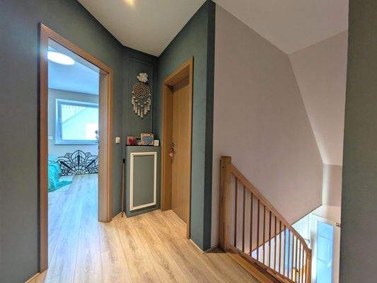 Treppenabgang Flur Obergeschoss