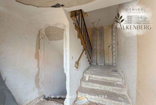 Eingang Haus 2 zur Wohnung 6